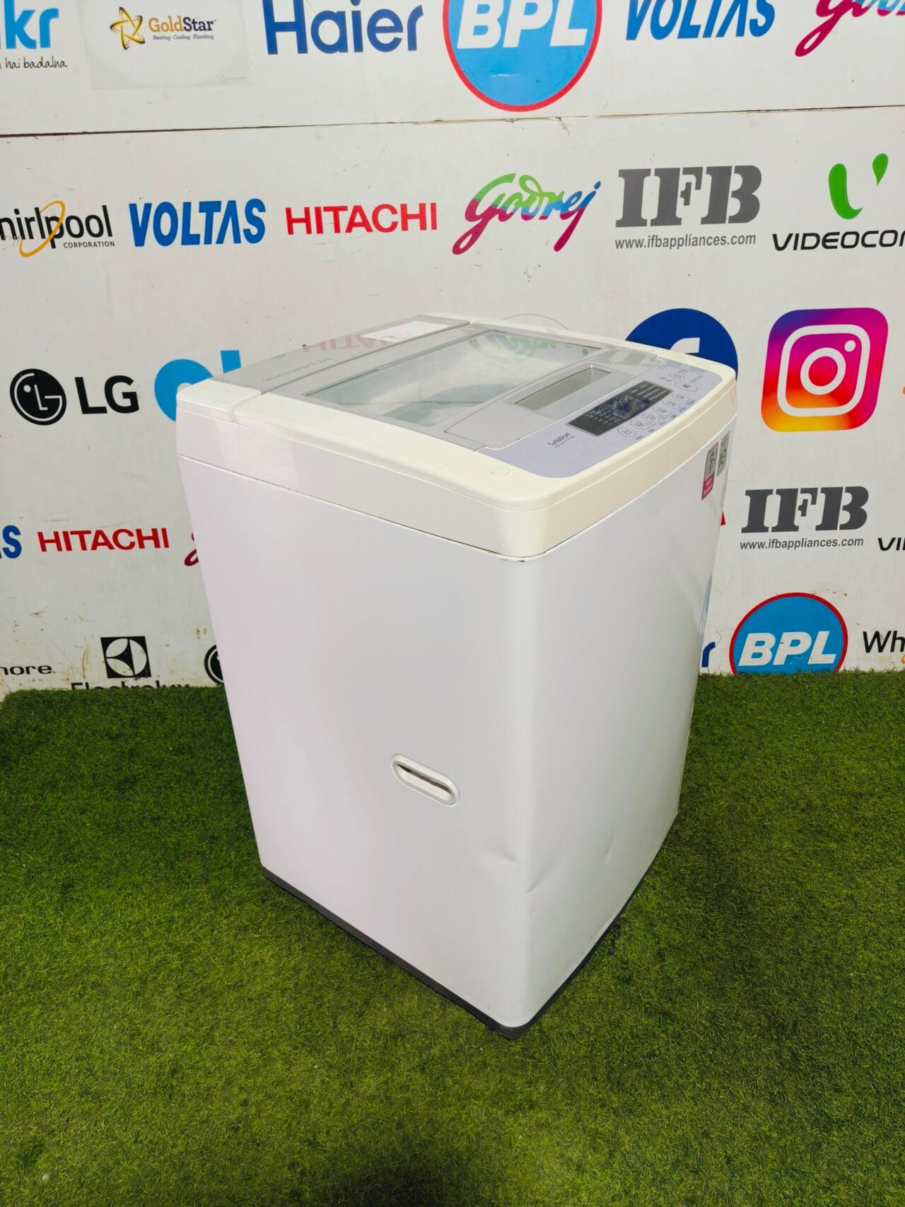LG smart inverter turbo drum with inverter technology comes with smart diagnosis and auto restart 6.2 kg fully automatic top load washing machine - Image 4