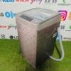 haier woolmarq fuzzy logic 7 kg silver flower model gently used fully automatic top load washing machine - Image 4