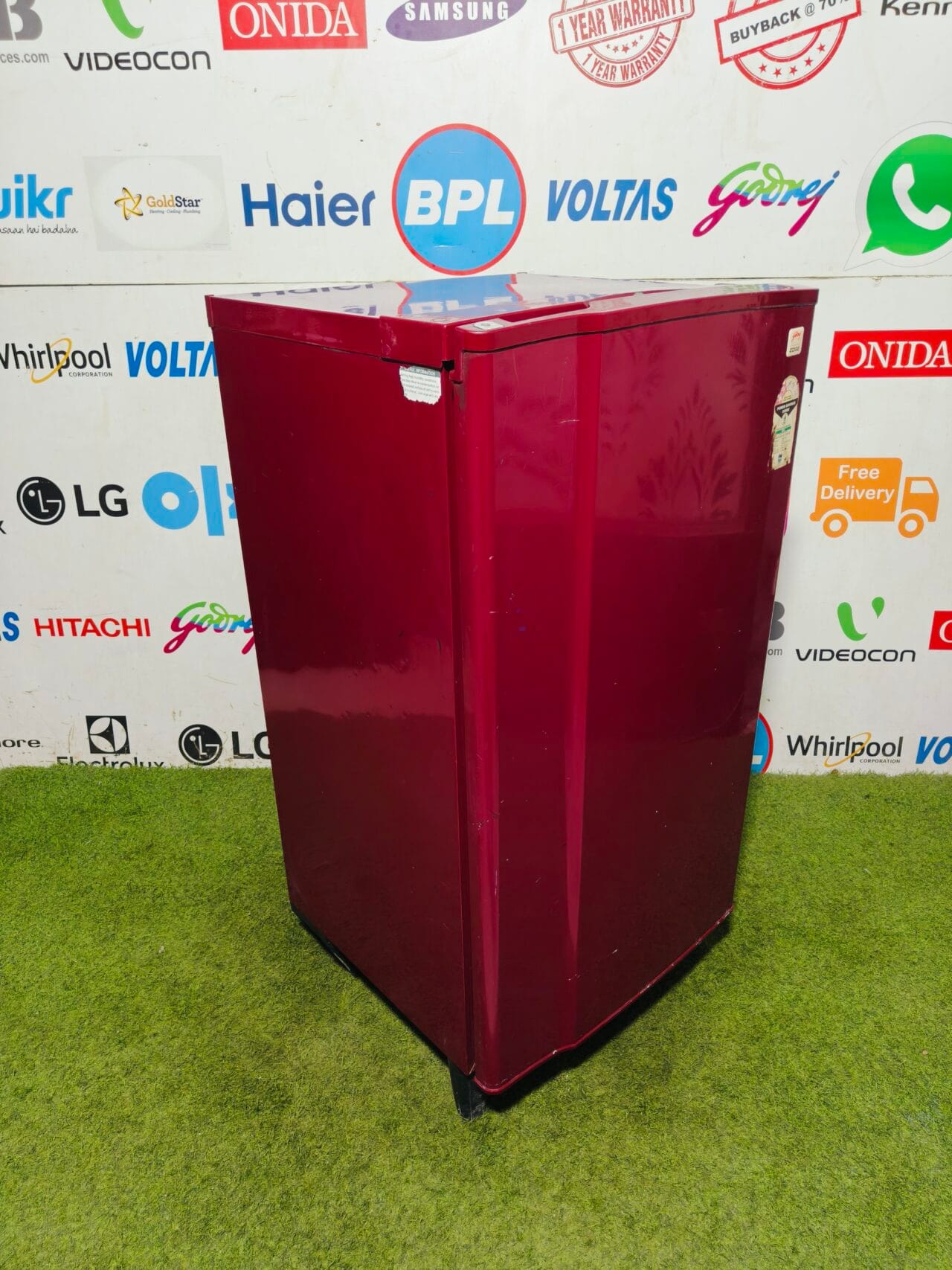 godrej edge maroon inbuilt stabiliser 180 lte used single door refrigerator - Image 5