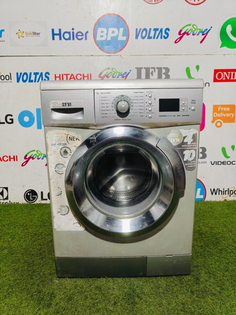 IFB senorita sx 6 kg silver in colour fully automatic front load washing machine