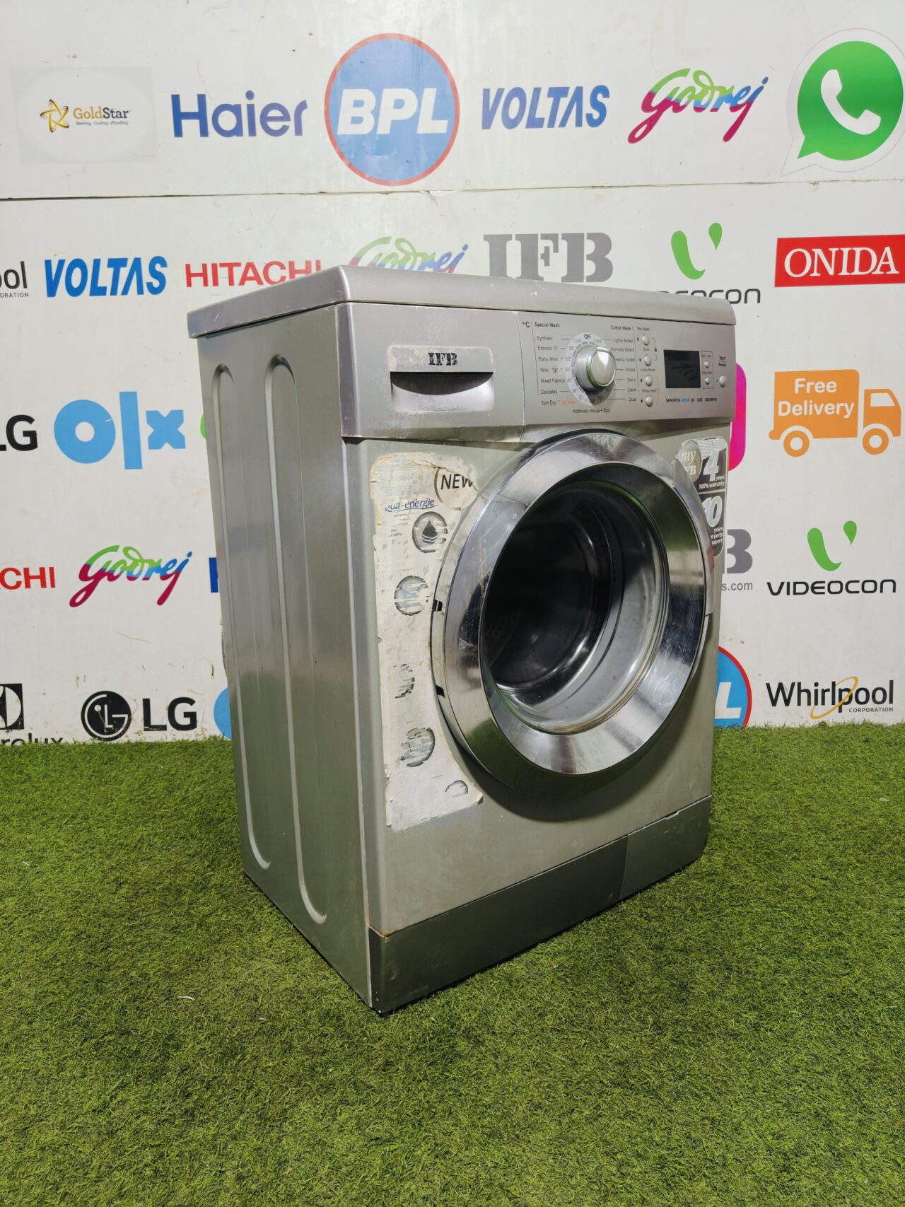 IFB senorita sx 6 kg silver in colour fully automatic front load washing machine - Image 5