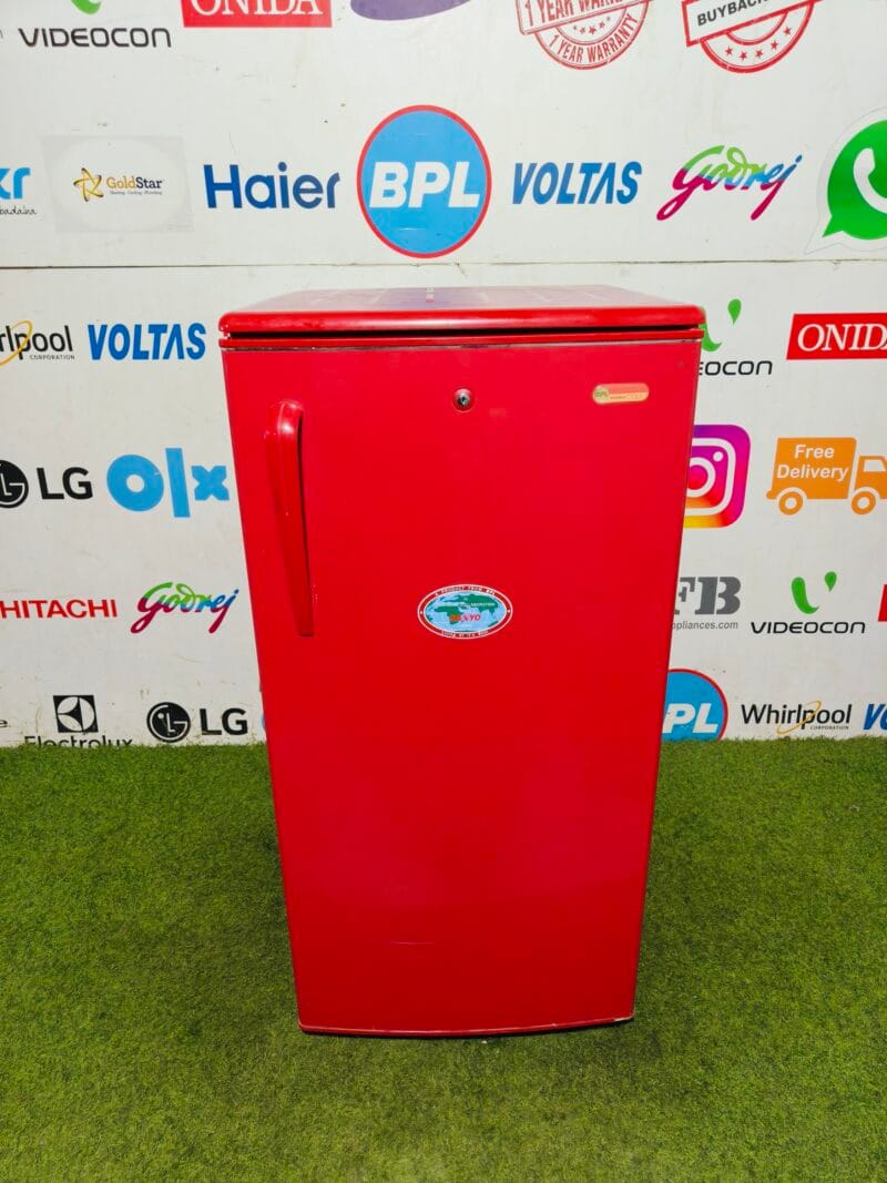 BPL super delux double cool bright red in colour 190 lte single door refrigerator