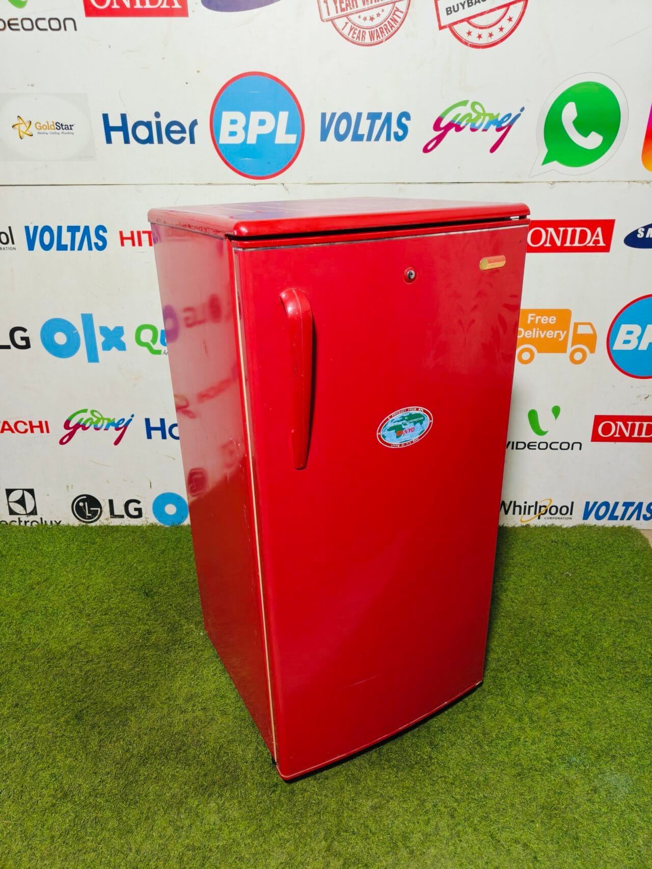 BPL super delux double cool bright red in colour 190 lte single door refrigerator - Image 5