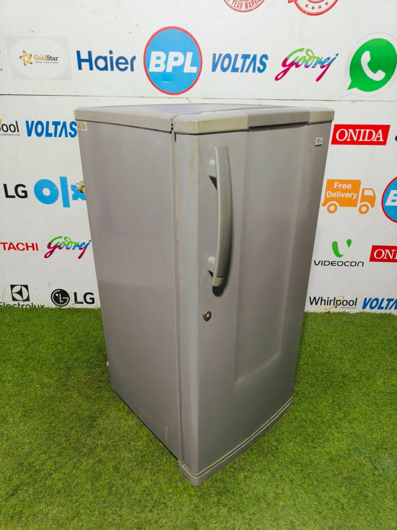LG intello cool 4 star energy rating inbuilt stabiliser grey in colour 190 lte single door refrigerator - Image 5