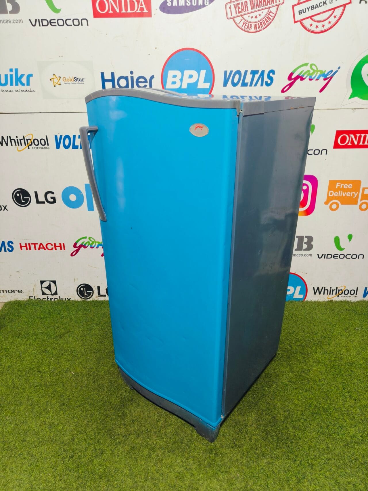 godrej penta cool grey & blue in colour 190 lte inbuilt stabiliser  single door refrigerator - Image 5