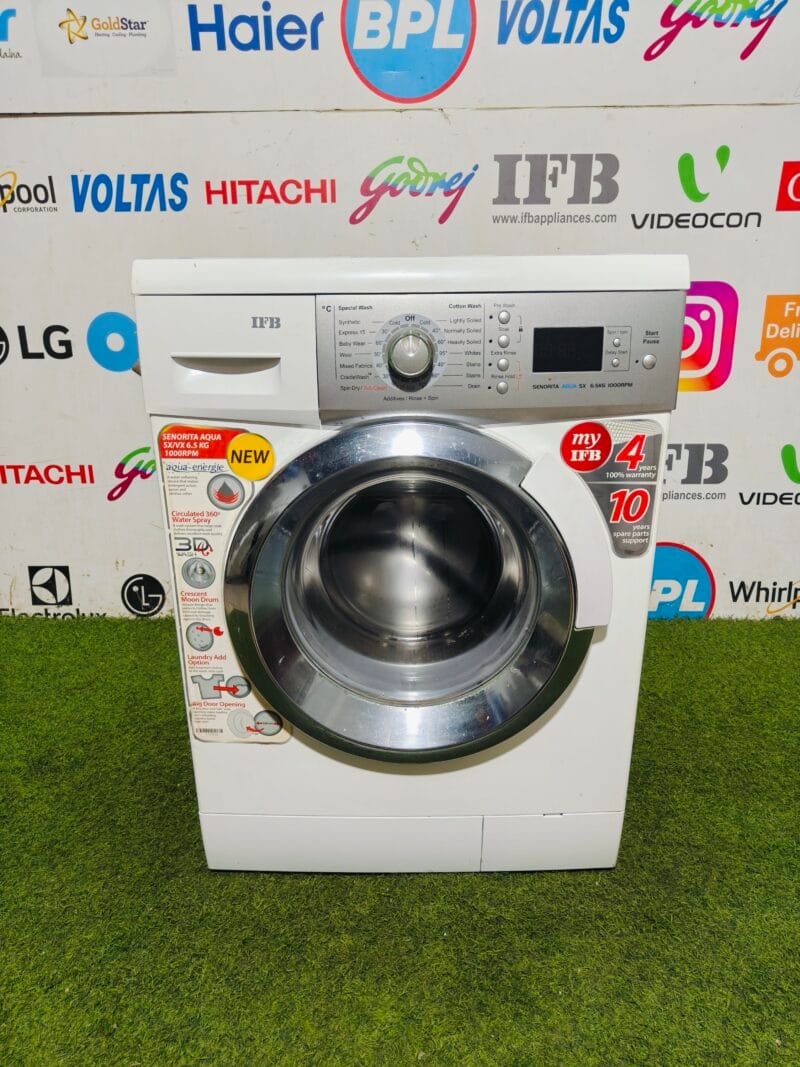 IFB senorita aqua sx 6.5 kg double colour with digital display fully automatic front load washing machine