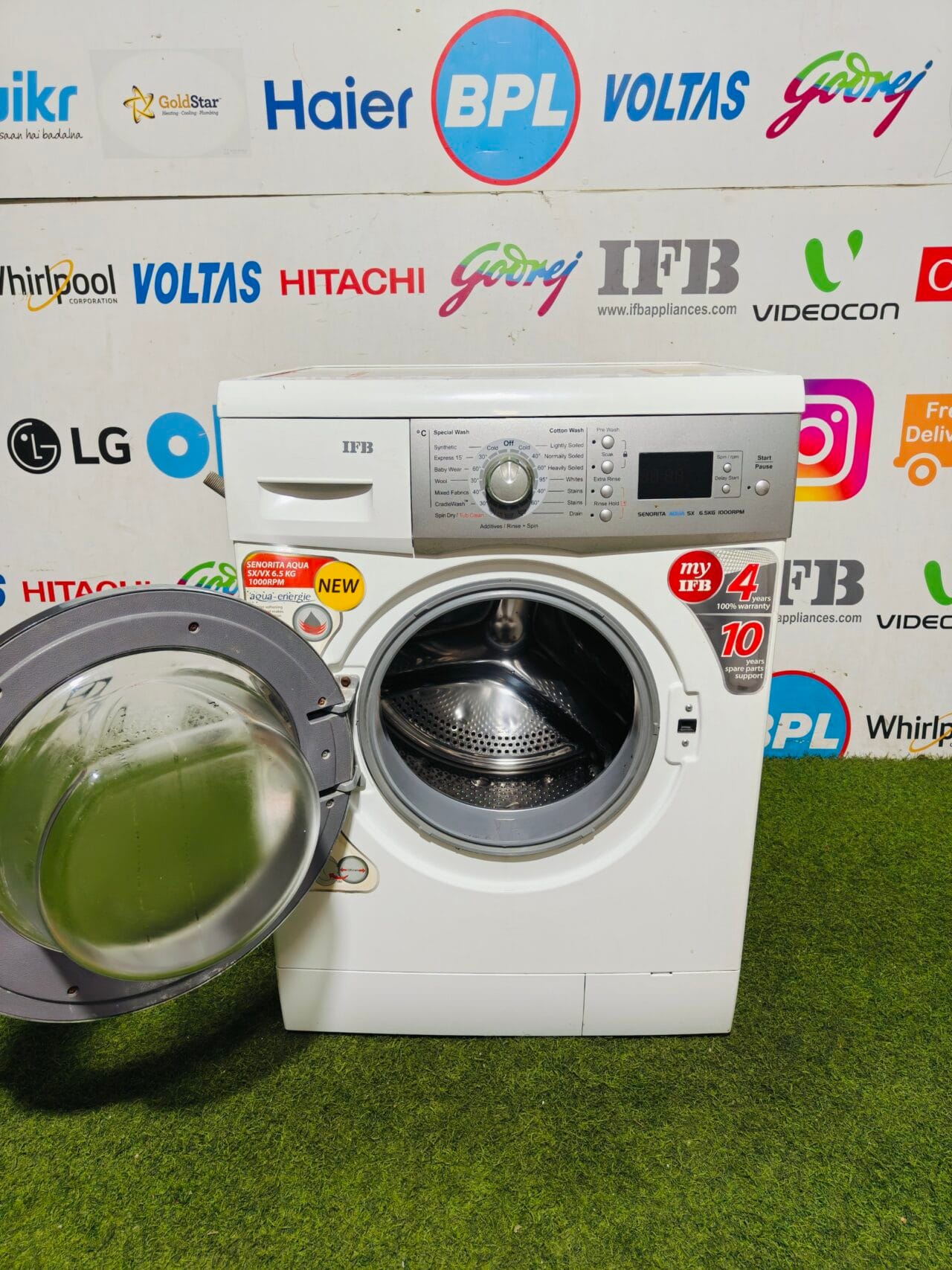IFB senorita aqua sx 6.5 kg double colour with digital display fully automatic front load washing machine - Image 3