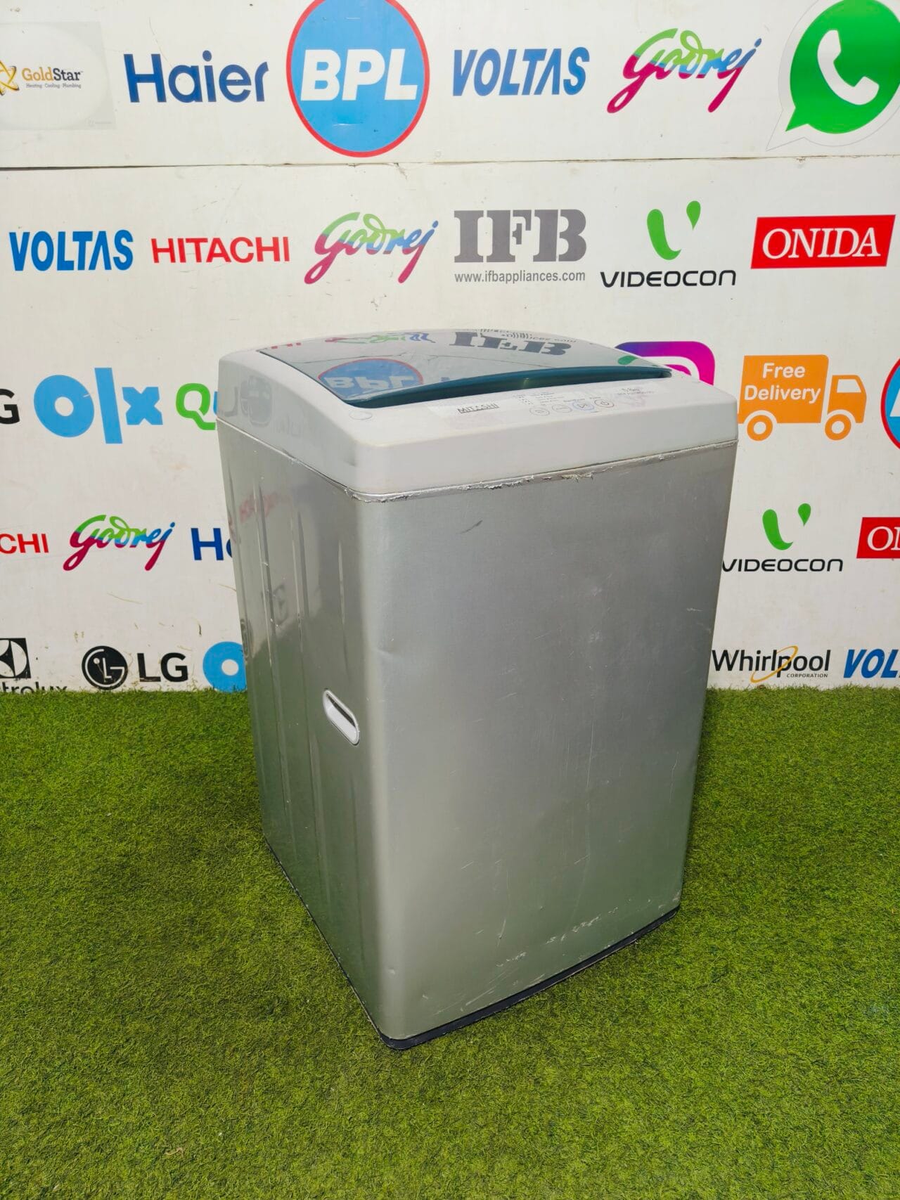 Mitashi 5.8 kg silver in colour gently used fully automatic top load washing machine - Image 5