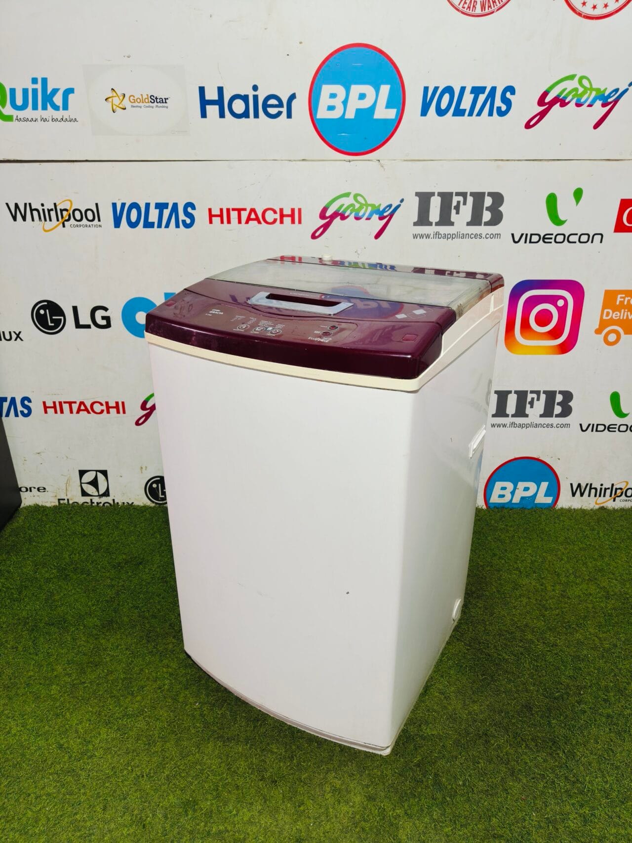 Videocon eco wash digi Gracia 5.5 kg double colour fully automatic top load washing machine - Image 5