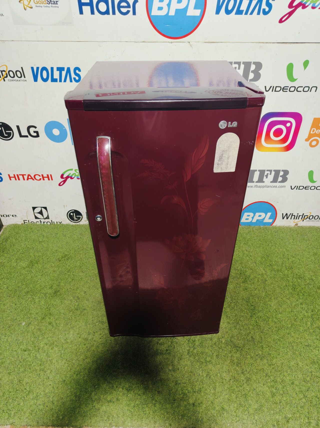 LG 5 star energy rating inbuild stabilizer 190 lte flower model single door refrigerator - Image 2