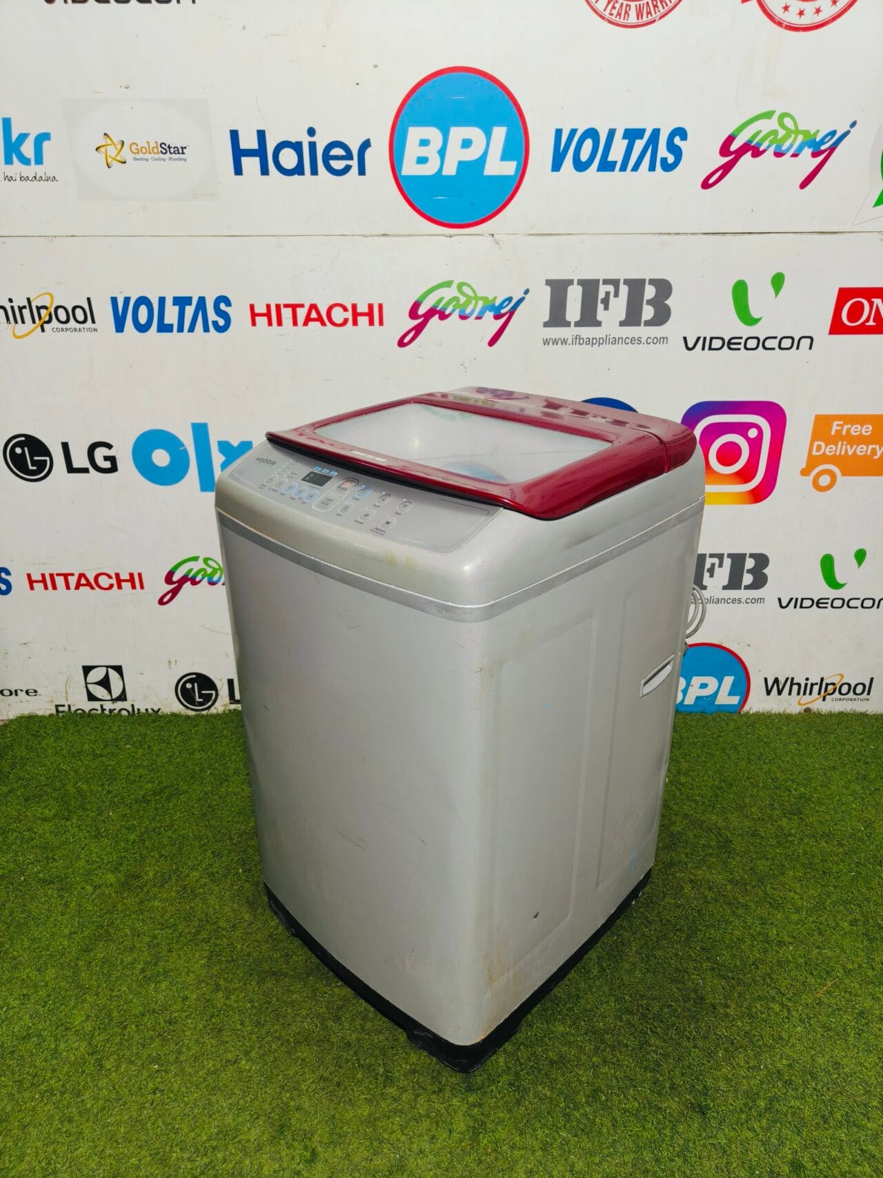 Samsung wobble technology 6.2 kg double colour gently used fully automatic top load washing machine - Image 4