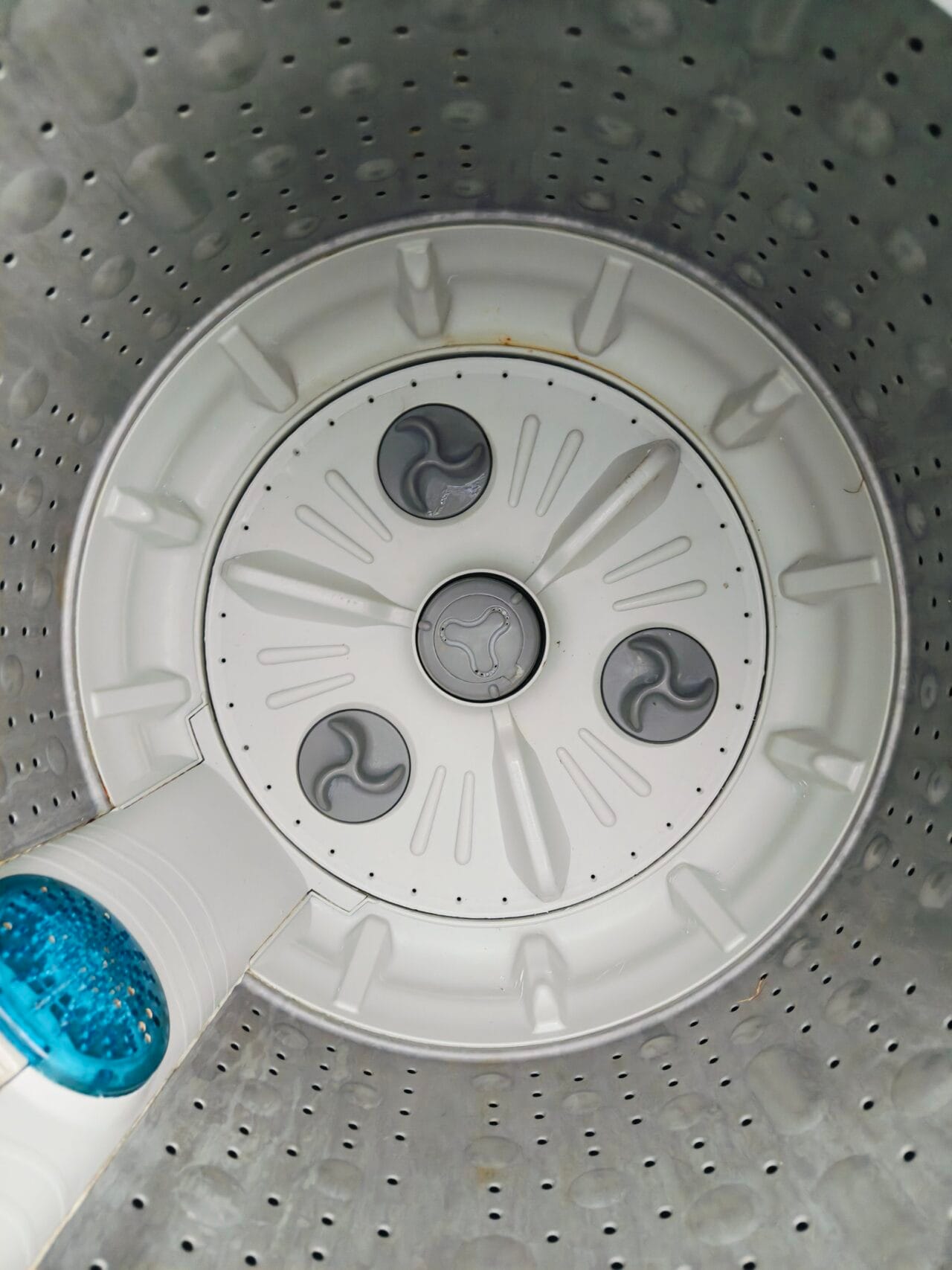 lg turbo drum steel finish 7 kg fully automatic top load washing machine - Image 3