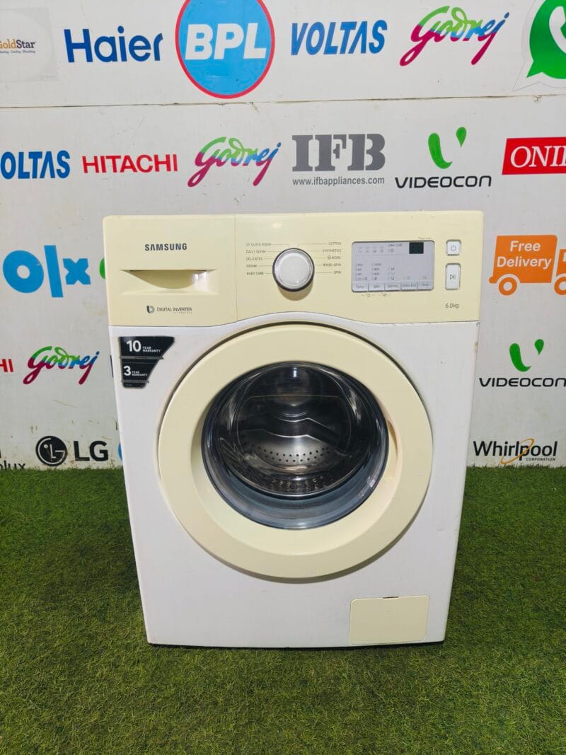 Samsung digital inverter technology 6 kg fully automatic front load washing machine