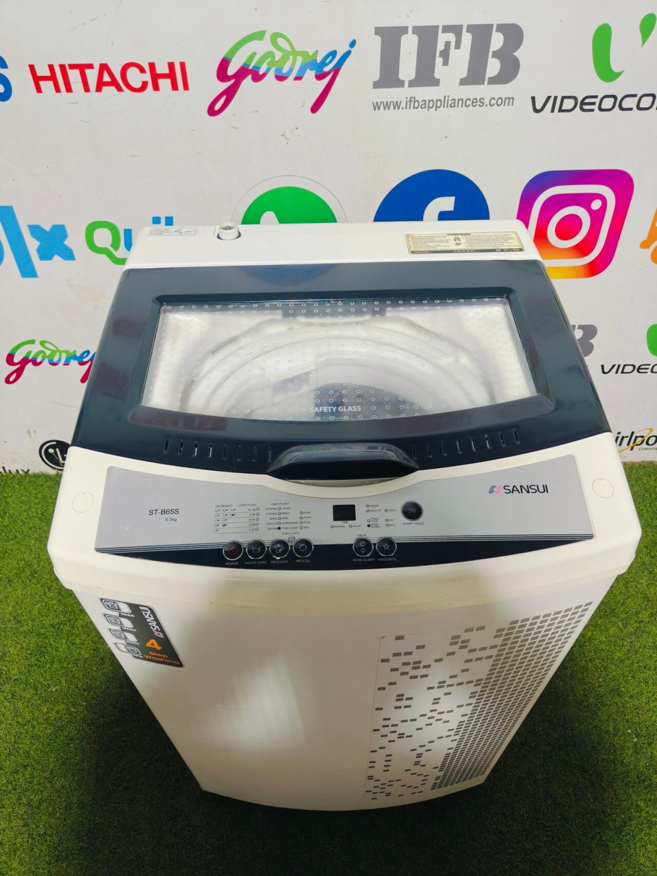 Sensui 6.5 kg double colour fully automatic top load washing machine - Image 2