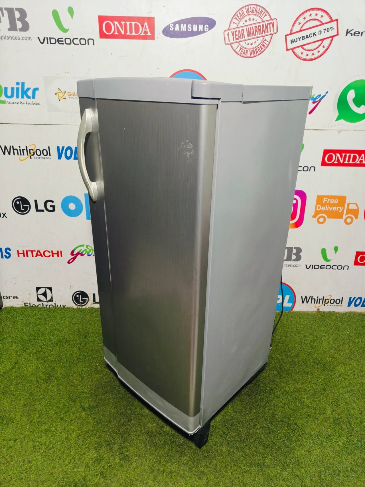 Godrej edge 5 star energy rating inbuilt stabiliser silver in colour 210 lte single door refrigerator - Image 5