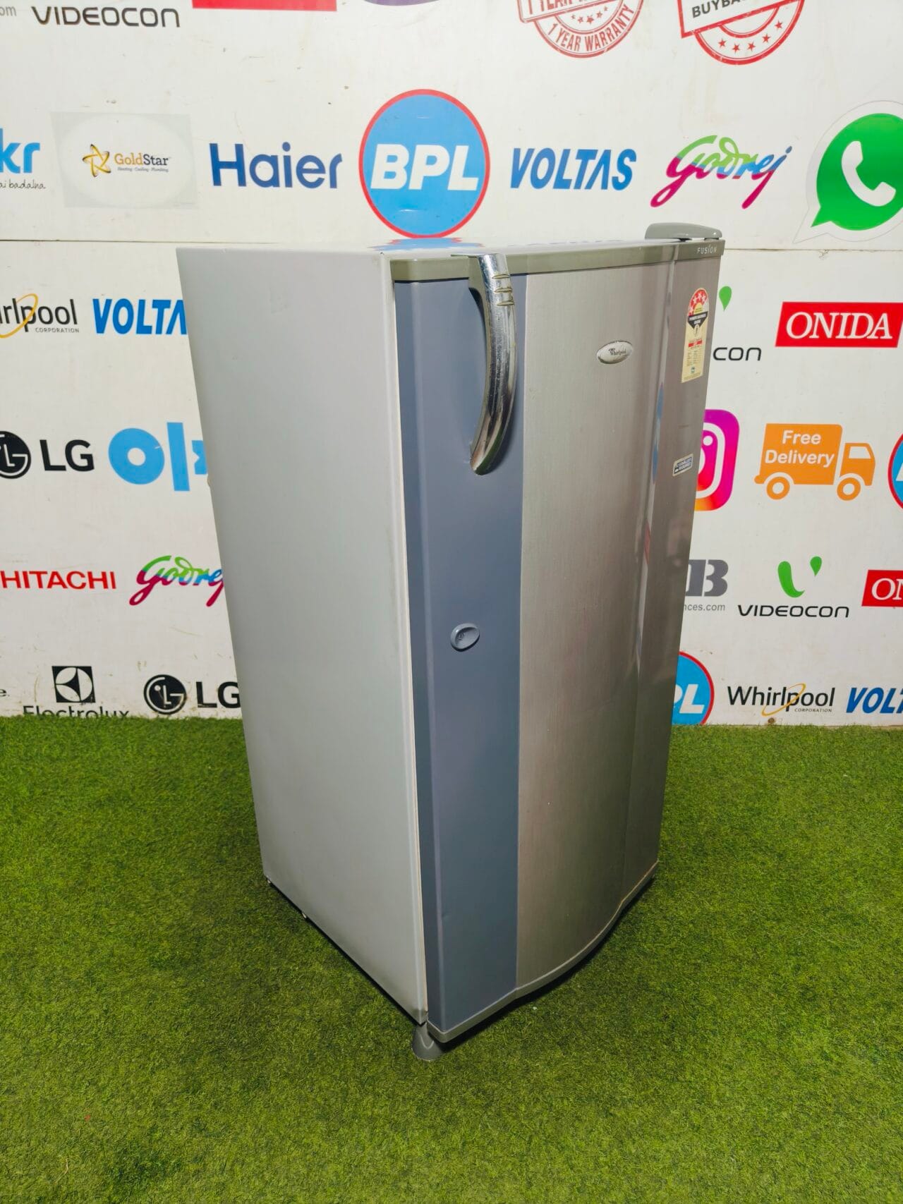 Whirlpool fusion 4 star energy rating inbuilt stabiliser 190 lte used single door refrigerator - Image 4