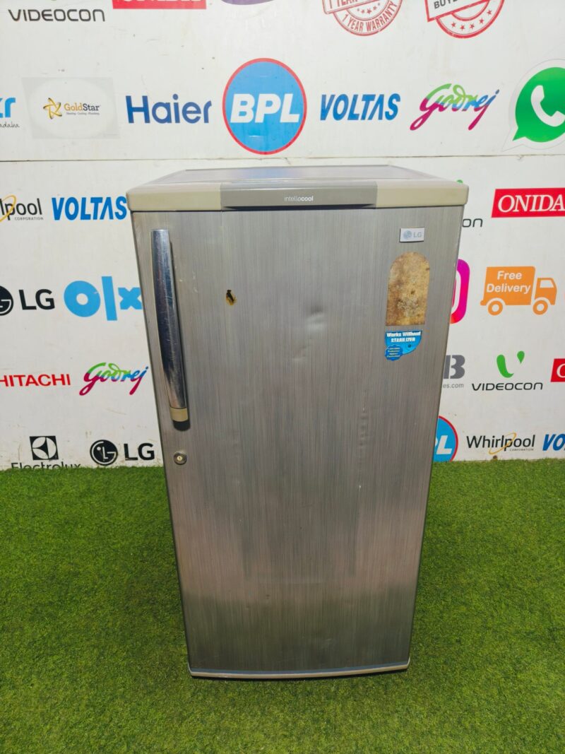 Lg intello wash 4 star energy rating inbuilt stabiliser 190 lte single door refrigerator (Refurbished)