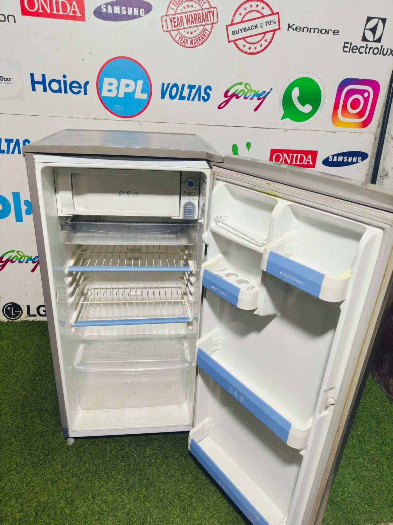Lg intello wash 4 star energy rating inbuilt stabiliser 190 lte single door refrigerator - Image 3