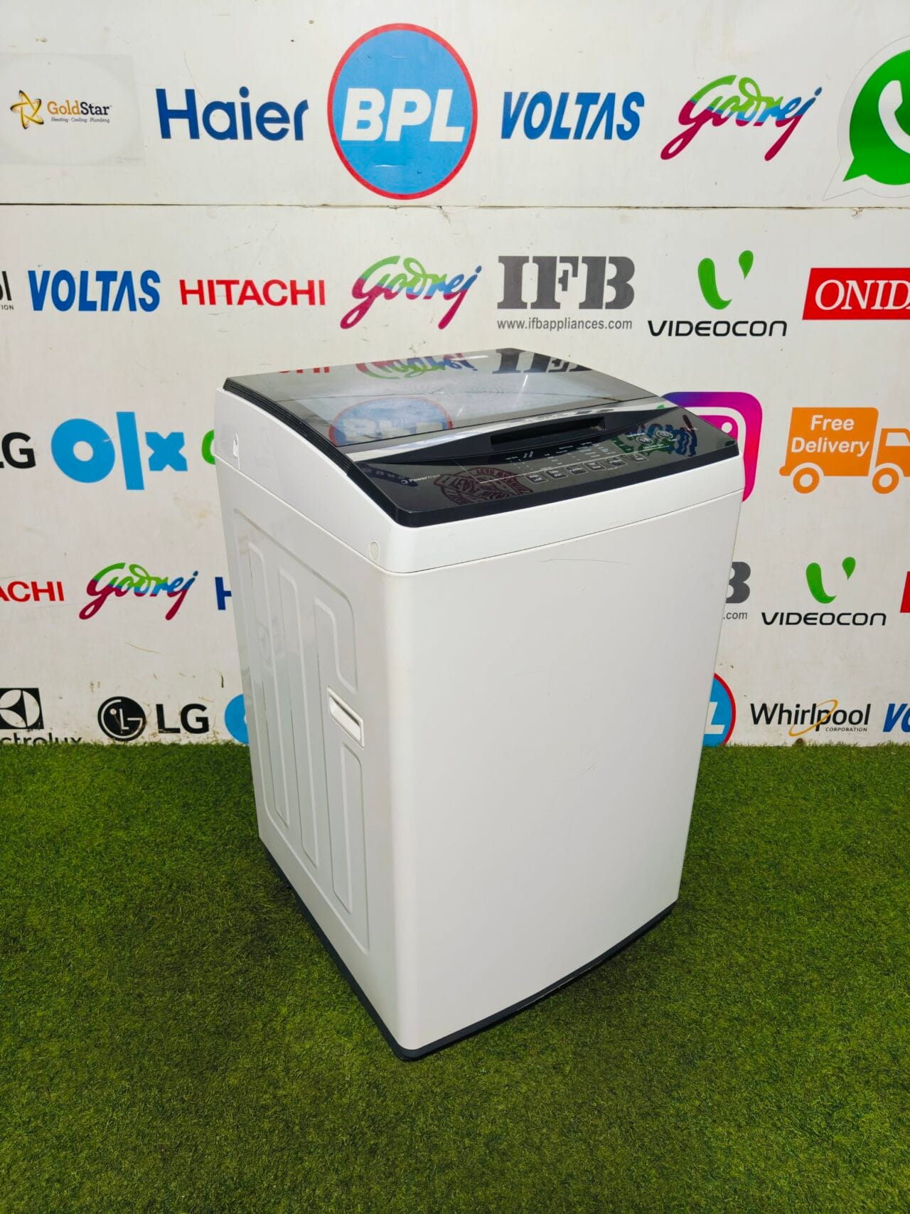 Bosch power wave 5 star energy rating white and black in colour 7 kg Fully automatic gently used top load washing machine - Image 5
