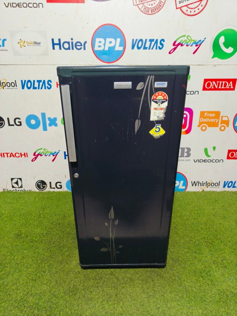 Electrolux smart series 5 star energy rating inbuilt stabiliser flower model 190 lte single door refrigerator