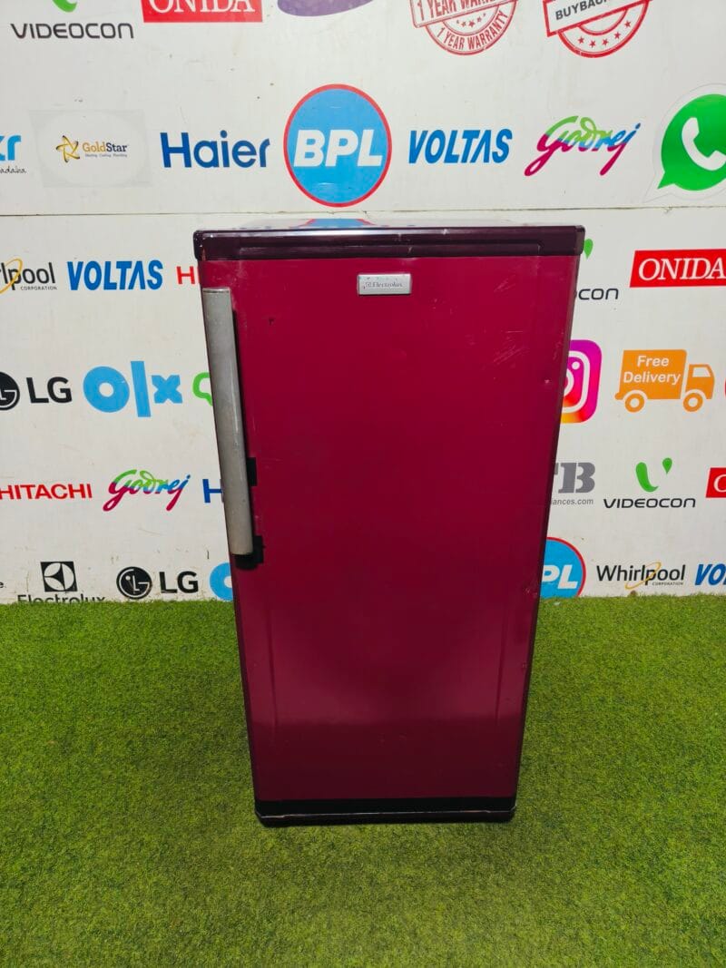 Electrolux 4 star energy rating inbuilt stabiliser 190 lte used single door refrigerator
