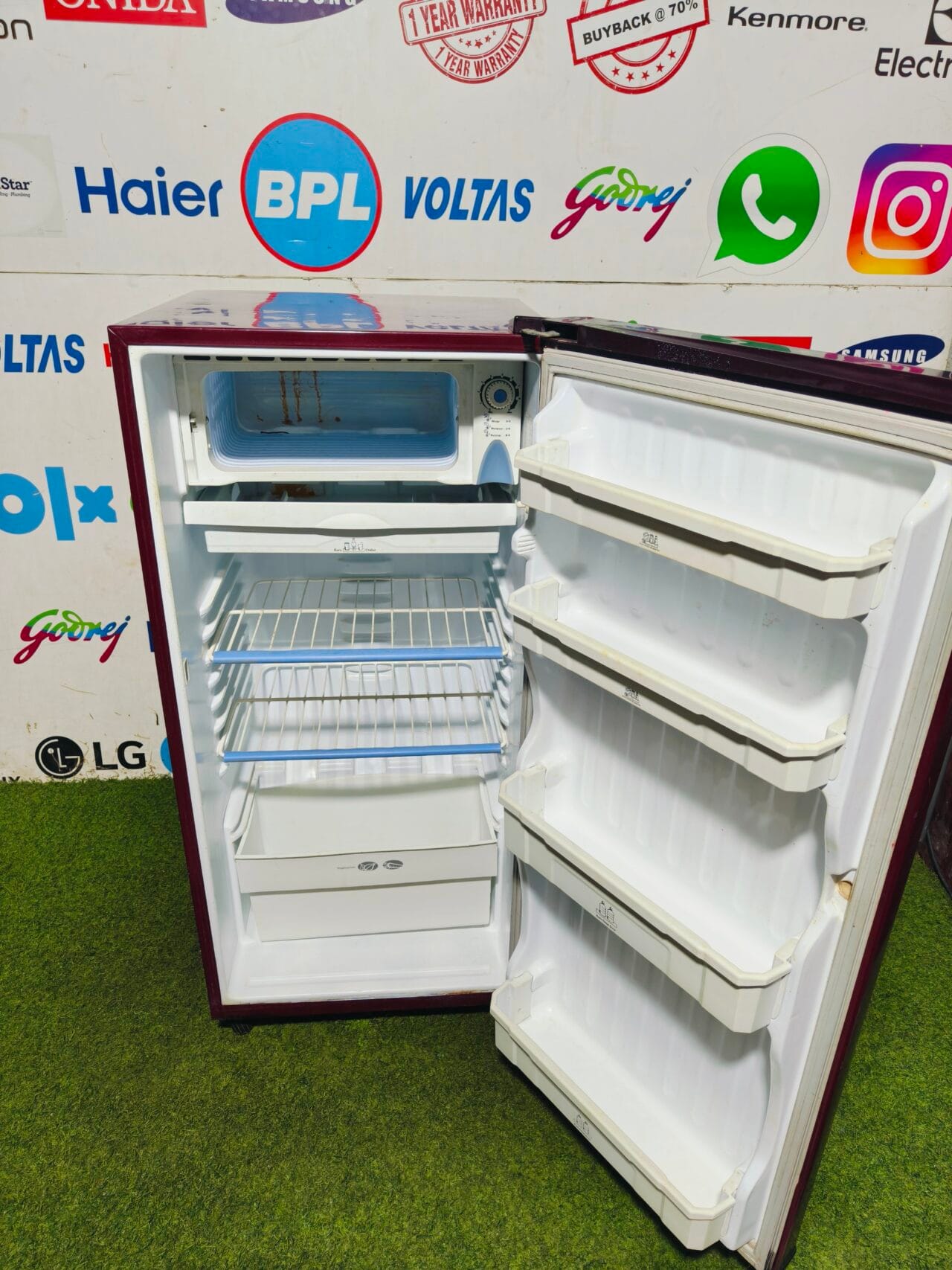 Electrolux 4 star energy rating inbuilt stabiliser 190 lte used single door refrigerator - Image 3