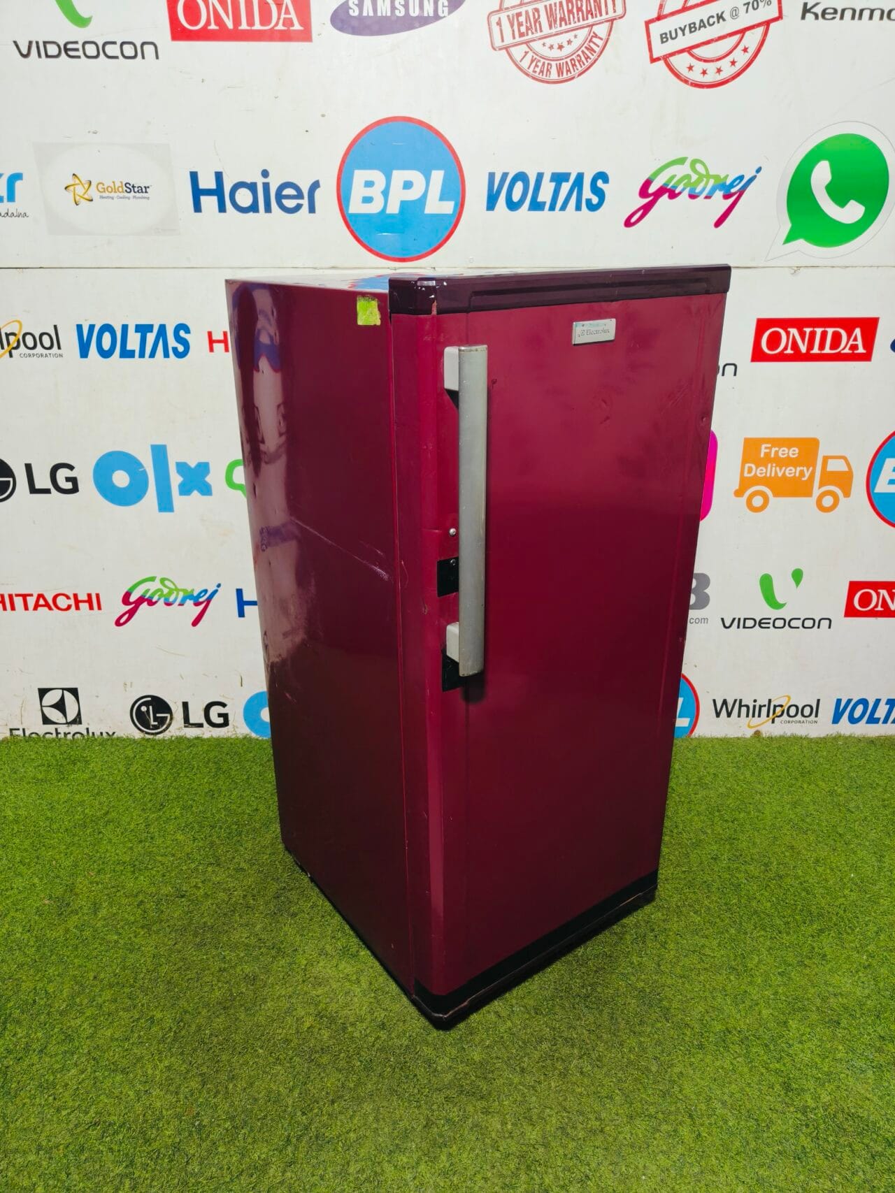 Electrolux 4 star energy rating inbuilt stabiliser 190 lte used single door refrigerator - Image 4
