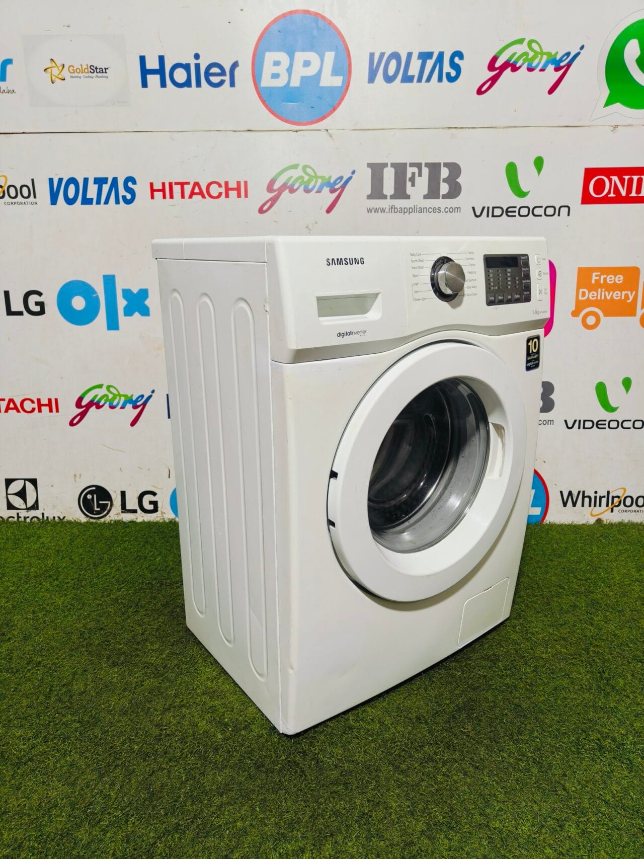 Samsung digital inverter 5.5 kg gently used fully automatic front load washing machine - Image 5