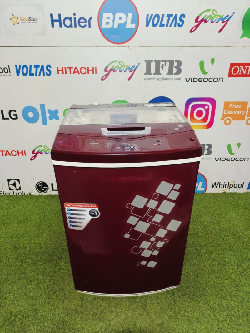 Videocon digi Gracia 5.5 kg fully automatic top load used washing machine (Refurbished)