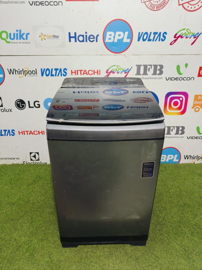 Whirlpool 6th sense 360° Bloom wash pro with intellisense inverter technology 7.5 kg fully automatic top load washing machine