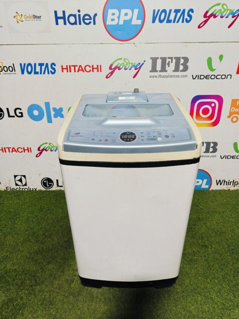 Samsung daimond drum ag + silver nano technology 6.2 kg fully automatic top load washing machine (Refurbished)
