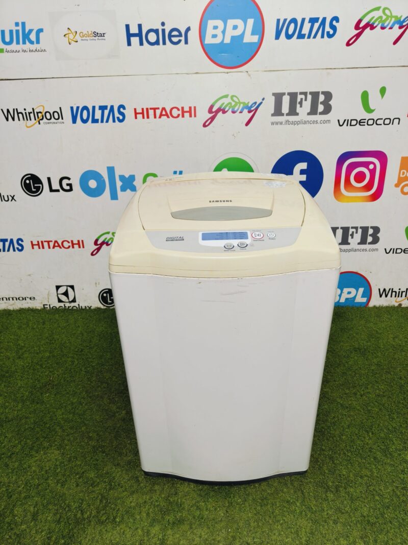 Samsung digital fuzzy logic control 5.8 kg fully automatic top load washing machine (Refurbished)