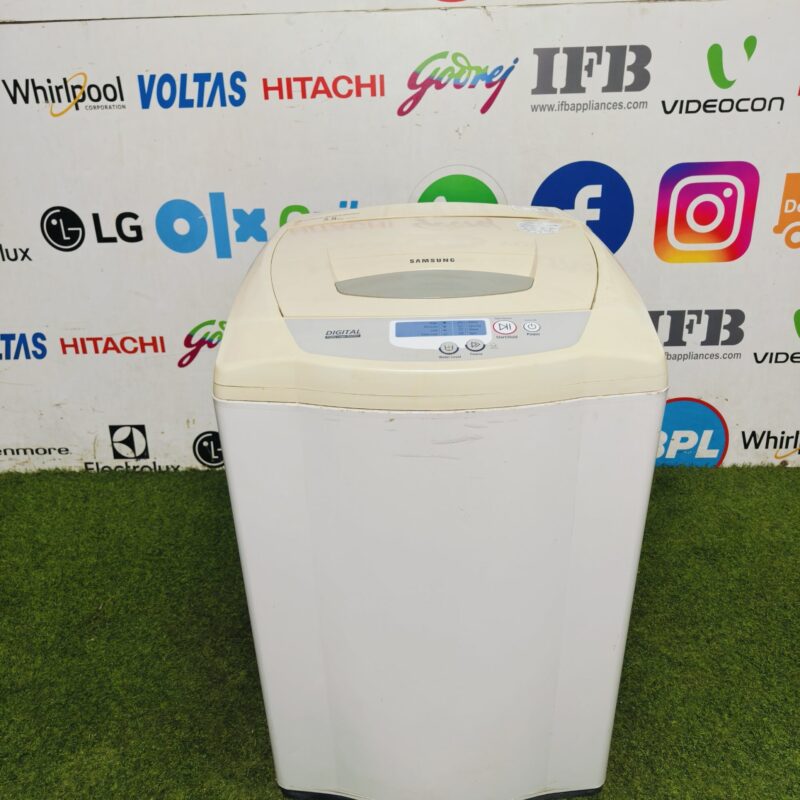 Samsung digital fuzzy logic control 5.8 kg fully automatic top load washing machine (Refurbished)