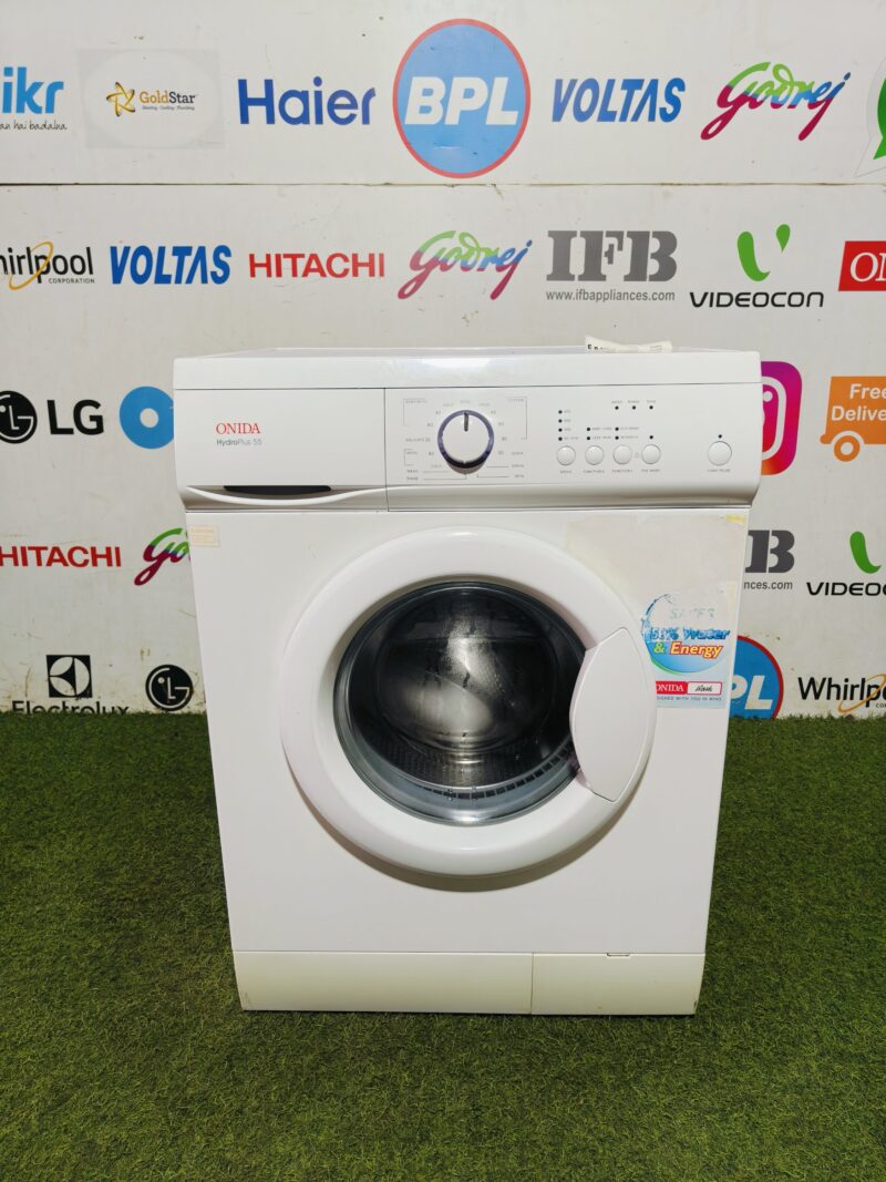 Onida hydro plus 6 kg fully automatic front load used washing machine