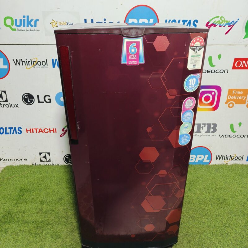 Godrej edge pro 5 star energy rating inbuilt stabiliser 190 lte single door refrigerator (Refurbished)