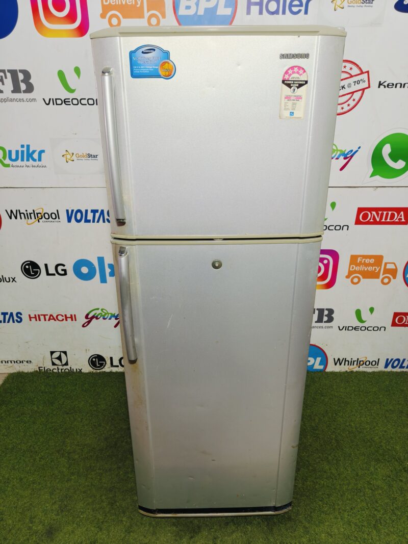 Samsung 4 star energy rating inbuilt stabiliser 320 lte double door refrigerator