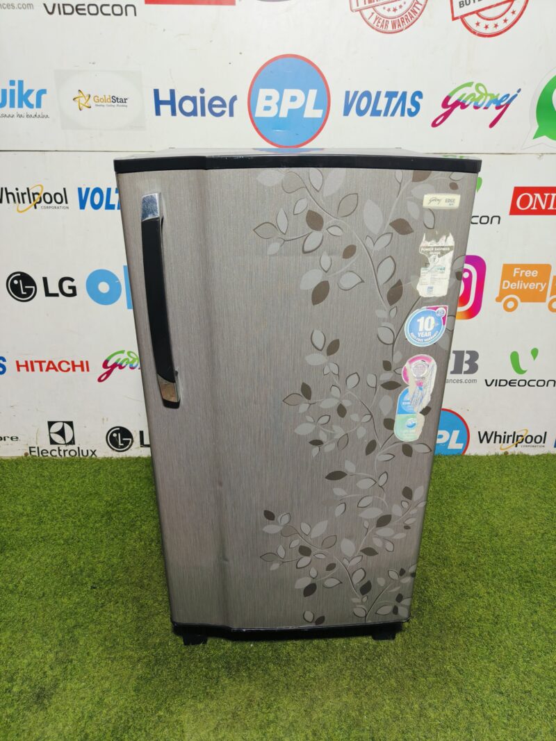 Godrej edge sx 5 star energy rating inbuilt stabiliser flower model 190 lte single door refrigerator