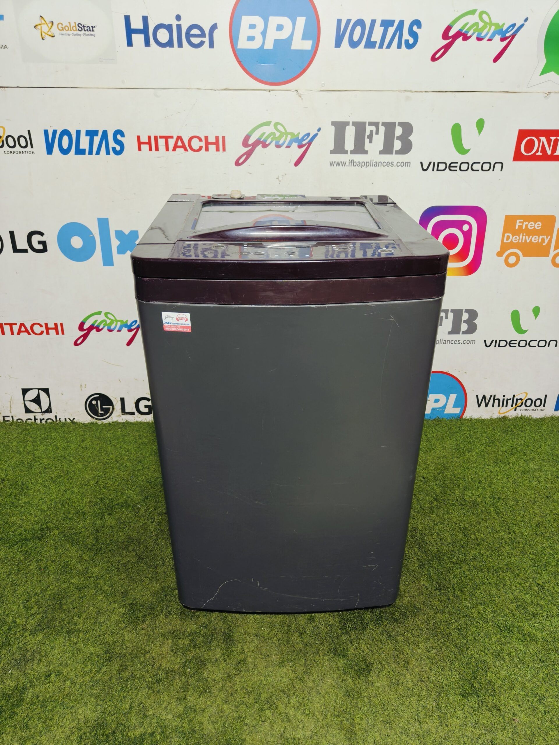 Godrej Eon dac+ technology 6.5 kg fully automatic top load washing machine (Refurbished)