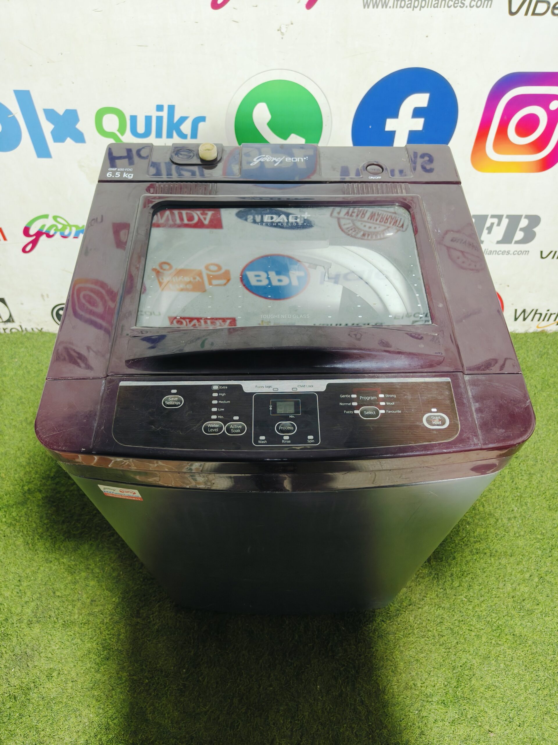 Godrej Eon dac+ technology 6.5 kg fully automatic top load washing machine (Refurbished) - Image 2