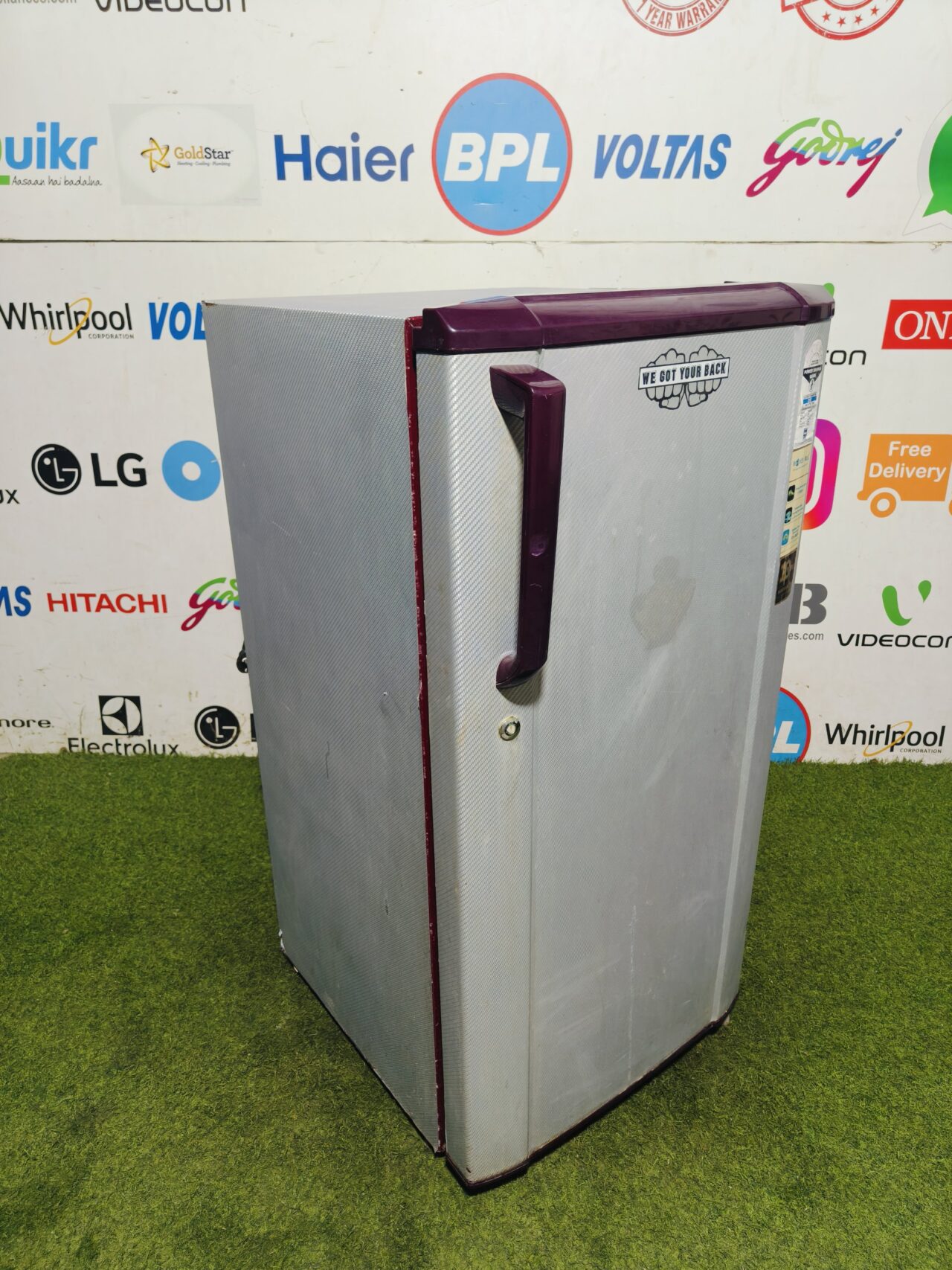 Haier 170 lte gently used single door refrigerator - Image 4