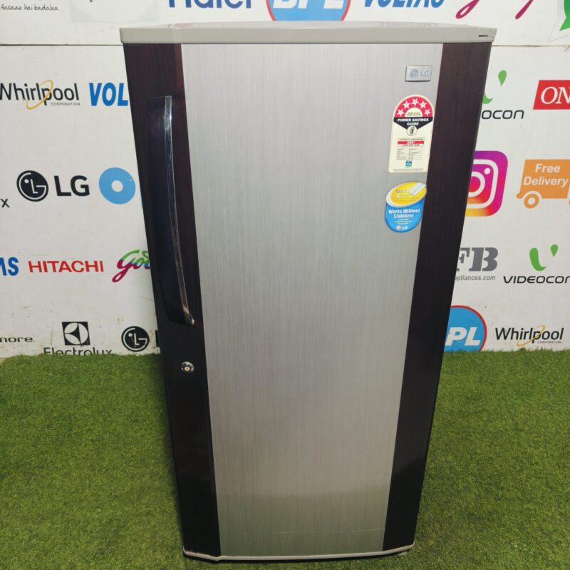 LG 5 star energy rating inbuilt stabiliser 190 lte gently used single door refrigerator (Refurbished)