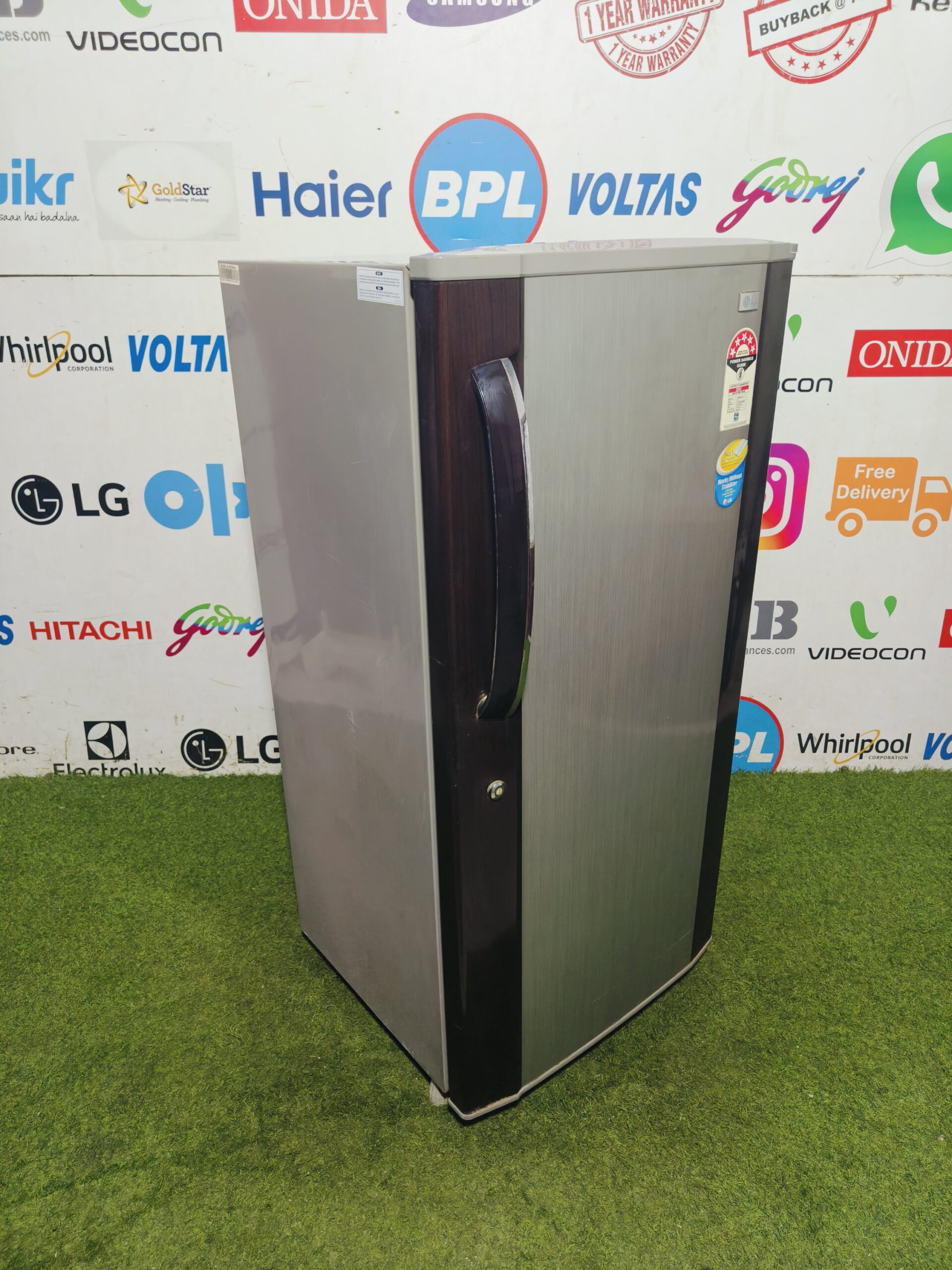 LG 5 star energy rating inbuilt stabiliser 190 lte gently used single door refrigerator (Refurbished) - Image 4