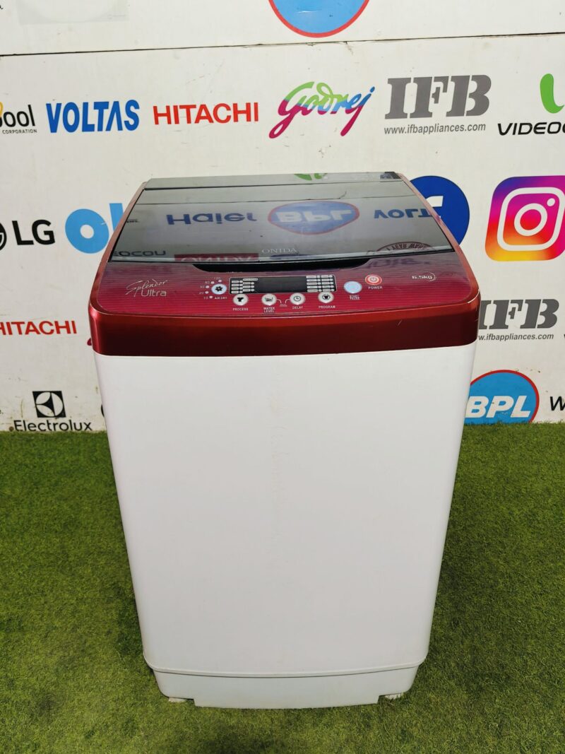 Onida splendor ultra 6.5 kg double colour fully automatic top load washing machine (Refurbished)