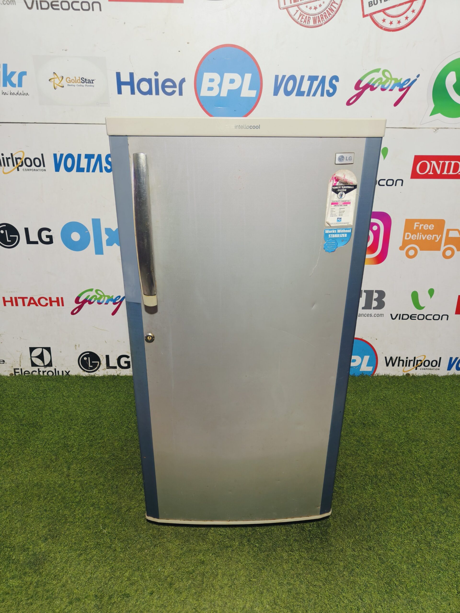 LG intello cool 5 star energy rating inbuilt stabiliser 190 lte single door refrigerator (Refurbished)