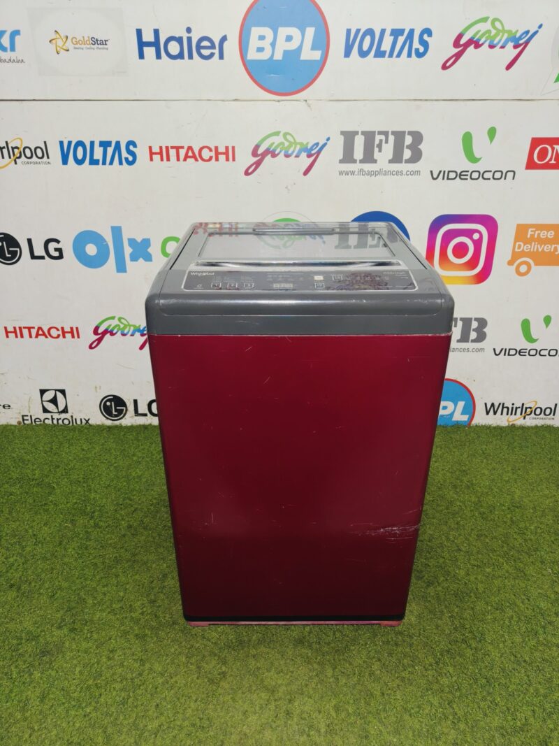 Whirlpool whitemagic premier 6.5 kg double colour fully automatic top load washing machine (Refurbished)