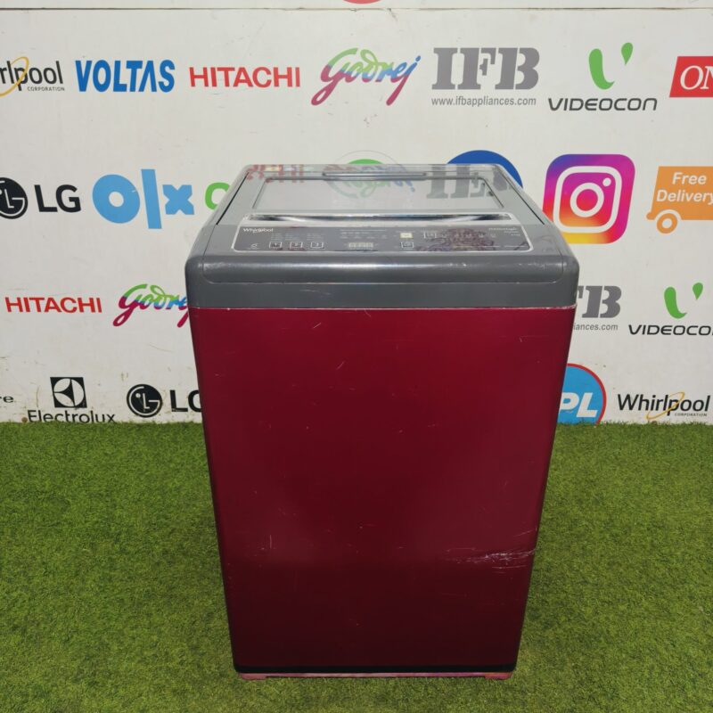 Whirlpool whitemagic premier 6.5 kg double colour fully automatic top load washing machine (Refurbished)