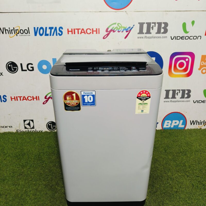 Panasonic 5 star energy rating 7 kg fully automatic gently used top load washing machine (Refurbished)