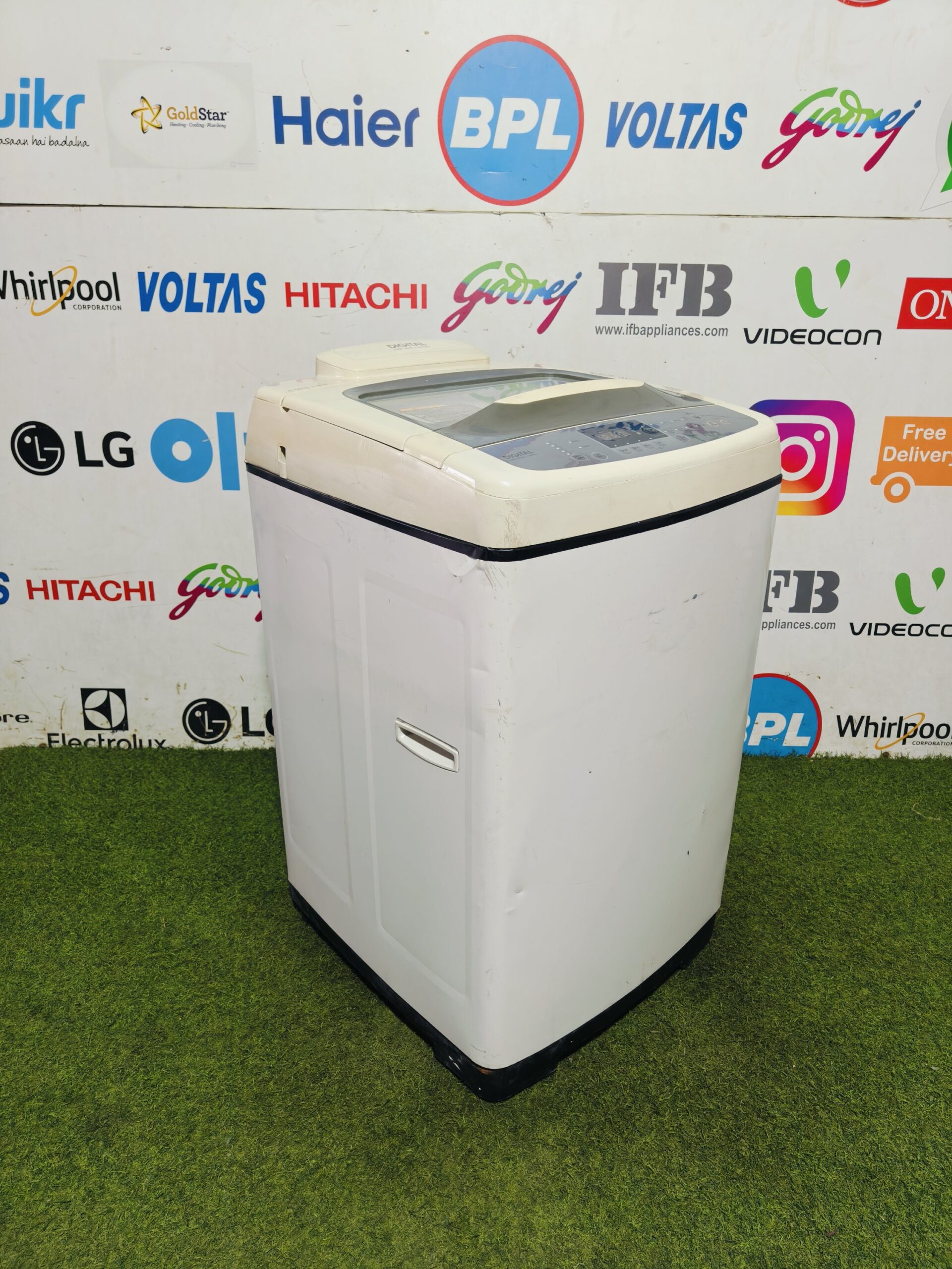 Samsung digital fuzzy logic control 6.5 kg fully automatic top load washing machine (Refurbished) - Image 5