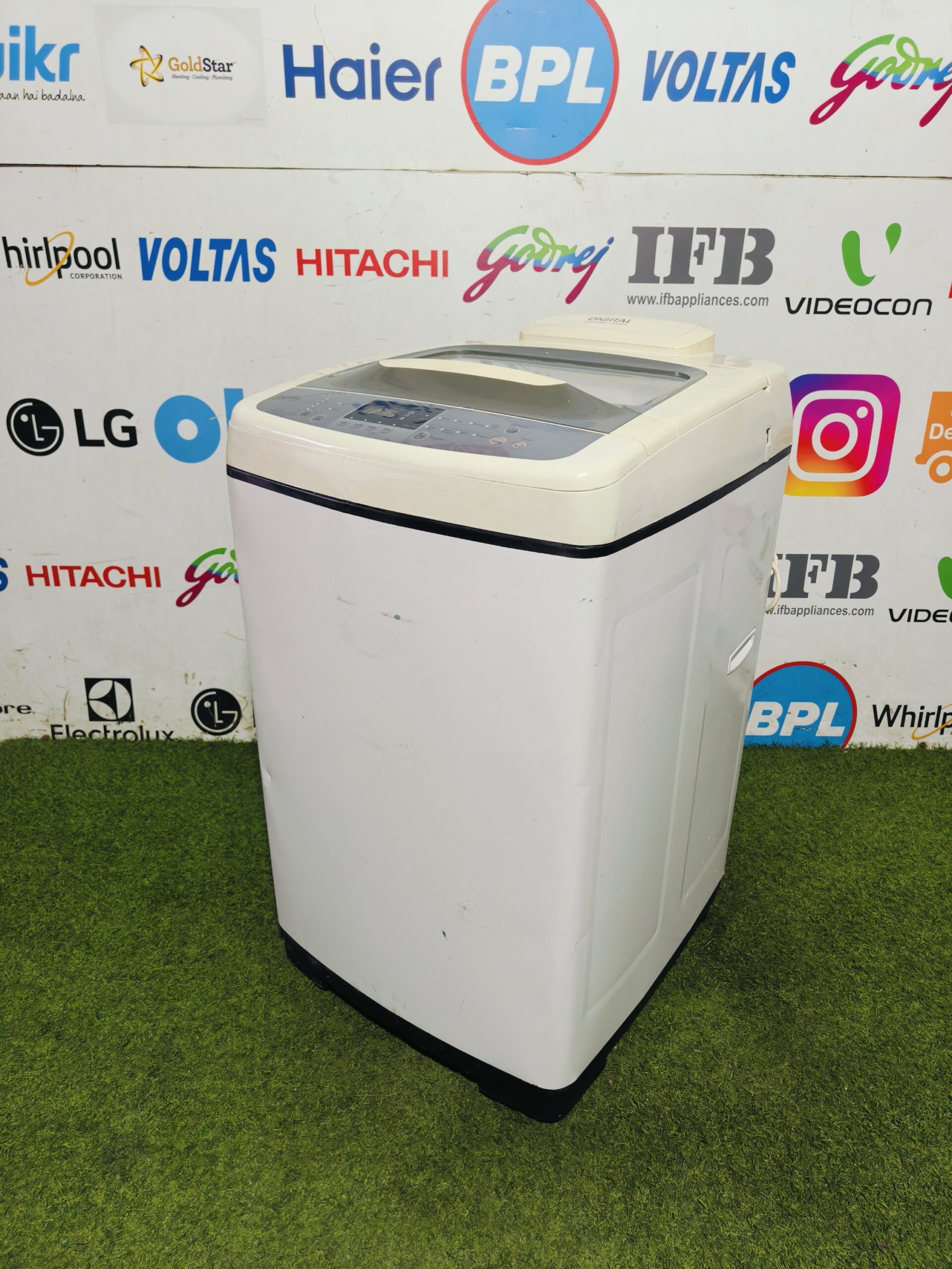 Samsung digital fuzzy logic control 6.5 kg fully automatic top load washing machine (Refurbished) - Image 4