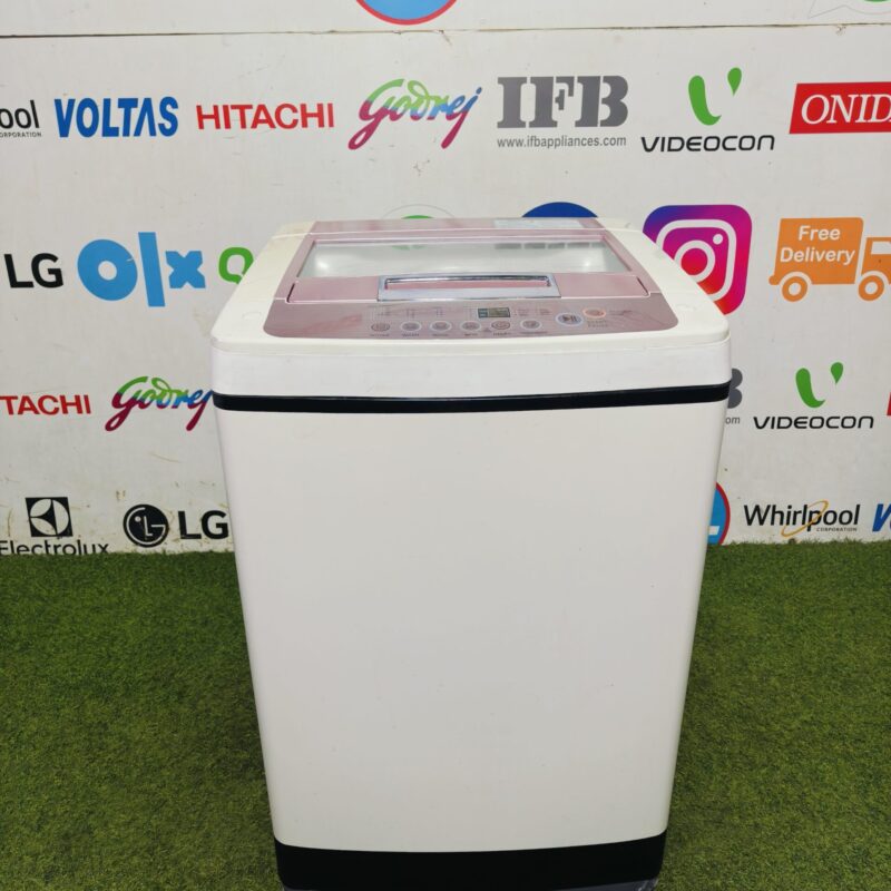 LG turbo drum 6.2 kg fully automatic top load washing machine (Refurbished)